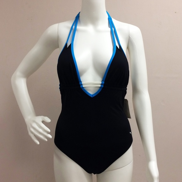 puma one piece swimsuit